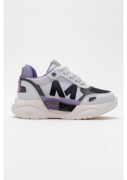 Kız Çocuk Beyaz Günlük Spor Ayakkabı