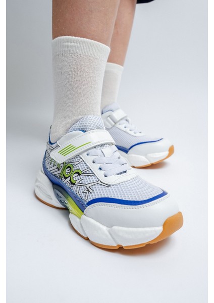 Erkek Çocuk Beyaz Günlük Spor Ayakkabı