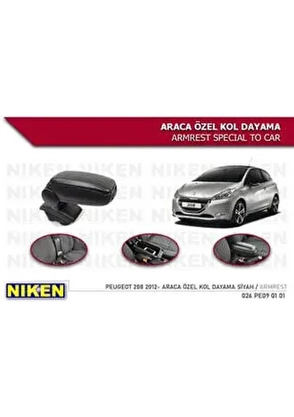 Peugeot Pejo 208 2012 2013 2014 2015 2016 2017 2018 2019 2020 Model Kol Dayama Kolçak