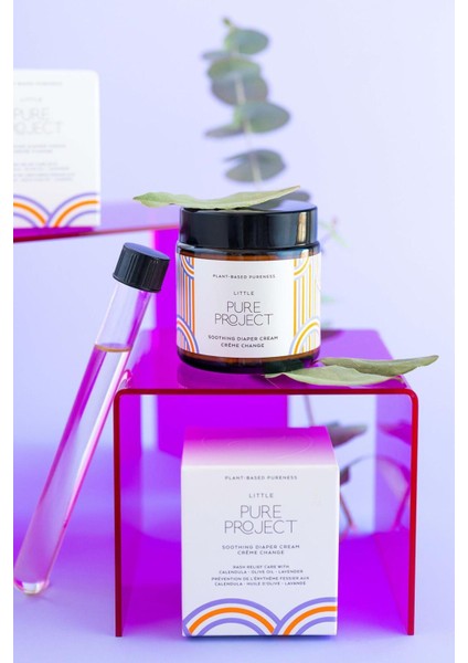 Little Pure Project Bebek Pişik Kremi 100 ml Lavanta Yağlı Çinko Oksitsiz Nemlendirici ve Yatıştırıcı