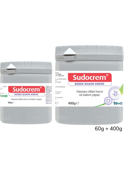 Bebek Bakım Kremi 400 gr + 60 gr Hassas Ciltlere Özel Koruyucu ve Besleyici Formül fiyatları