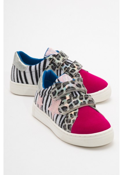 Kız Çocuk Fuşya Sneaker Ayakkabı
