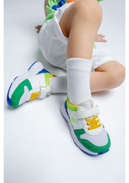 Erkek Çocuk Yeşil Günlük Spor Ayakkabı