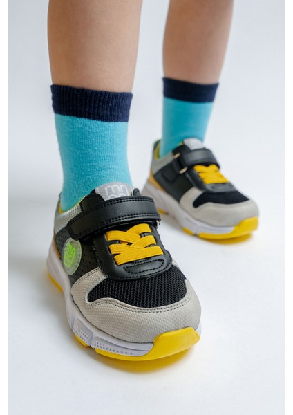 Erkek Çocuk Gri Günlük Spor Ayakkabı