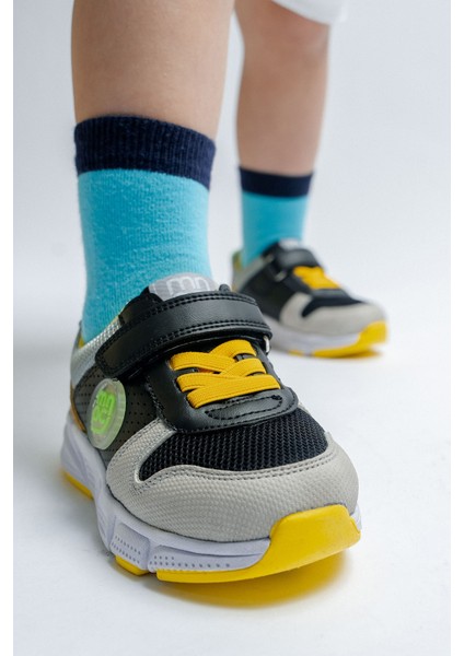 Erkek Çocuk Gri Günlük Spor Ayakkabı