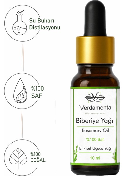 Biberiye Yağı %100 Saf 10ml