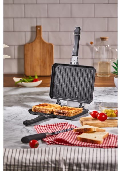 Rss Lav Döküm Klasik Tost Tavası