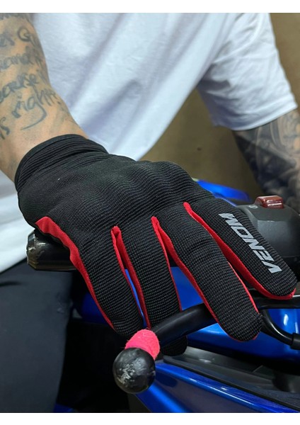 VNP-650 Yazlık Siyah-Kırmızı Eldiven fiyatları