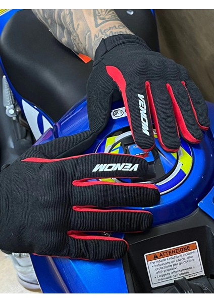 VNP-650 Yazlık Siyah-Kırmızı Eldiven fırsatları