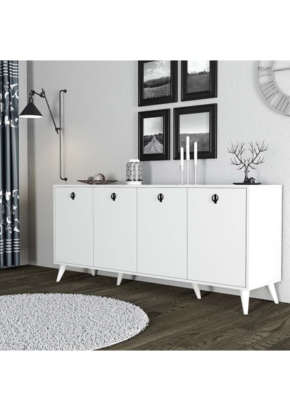 Elite Modern Konsol 1614 – Şık Tasarımı Ve Geniş Depolama Alanıyla Modern Oturma Odaları İçin İdeal Mobilya