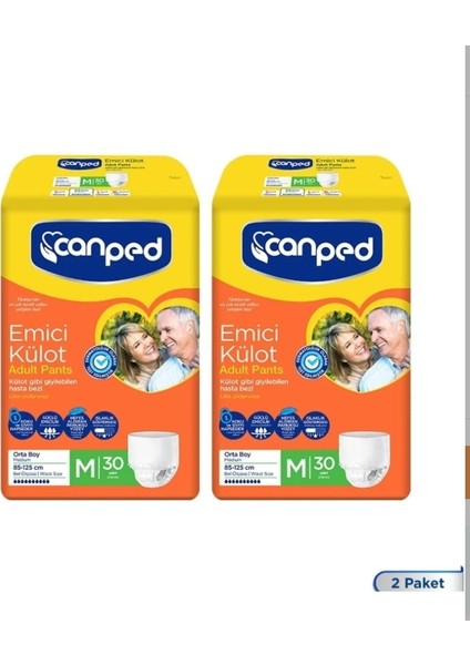 emici külot hasta bezi 60 Adet M Beden (Orta Boy) Medium