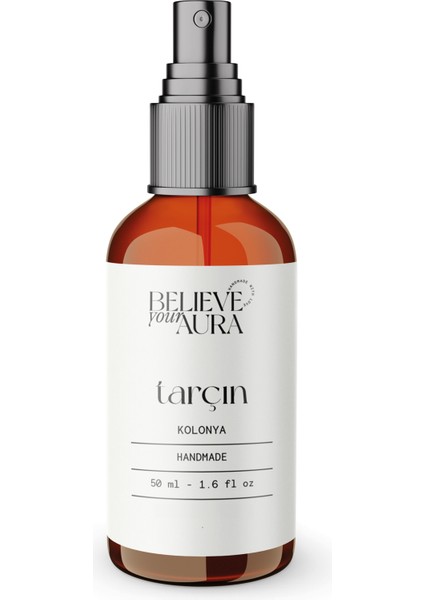 Bitkisel Gliserinli Tarçın Kolonyası - 50 ml