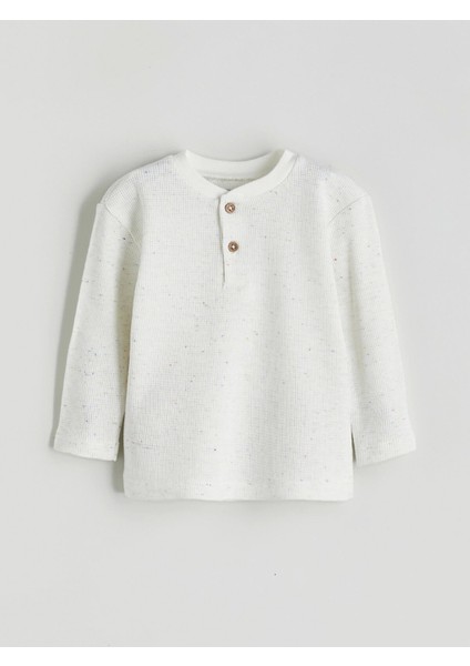 Lcw Baby Beyaz Bisiklet Yaka Erkek Bebek Tişört ve Şort 2'li Takım fiyatları