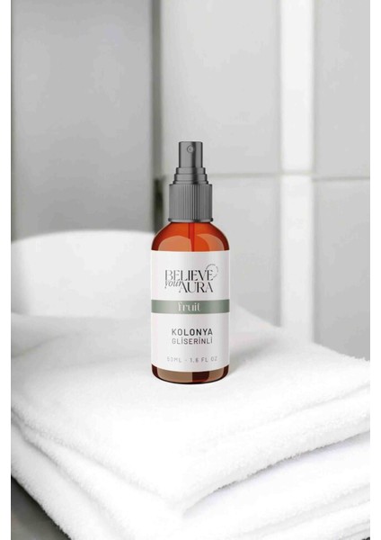 Bitkisel Gliserinli Doğal Fruit Kolonyası - 50 ml fırsatları