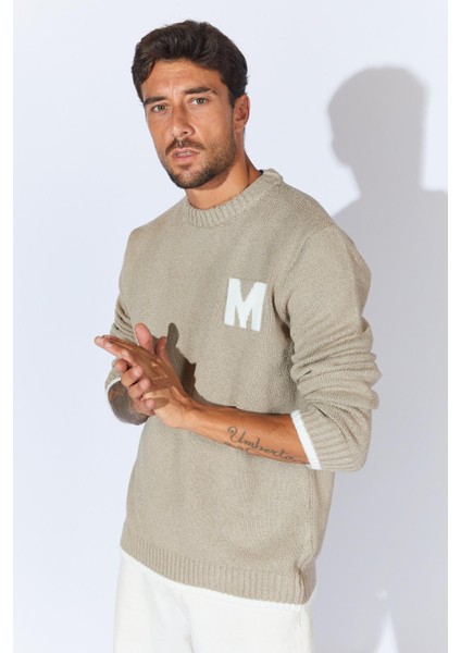 Erkek Vizon Bisiklet Yaka Buklet Kazak fiyatları