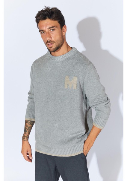 Erkek Antrasit Bisiklet Yaka Buklet Kazak fiyatları