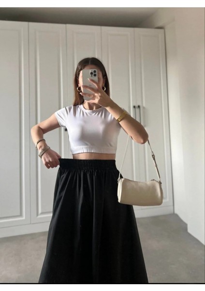 Beli Lastikli Cepli Poplin Etek fiyatları