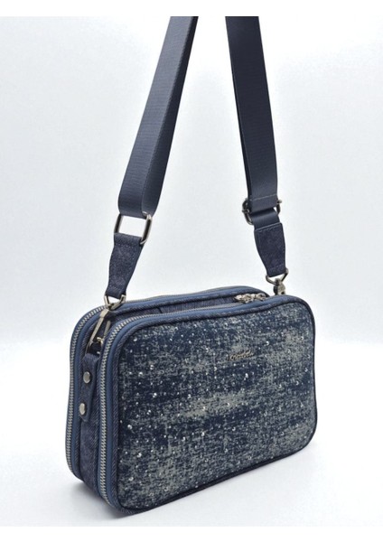 Kriste Bell 7433 Kadın Kot Taşlı Omuz Çantası fırsatları