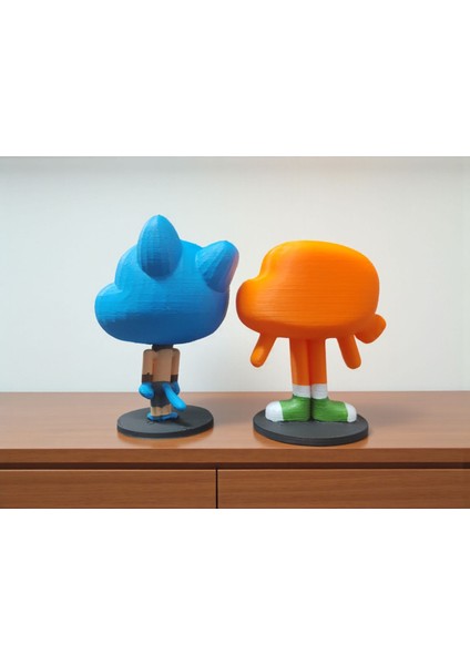 Gumball ve Darwin Dekor Figür Oyuncak modelleri
