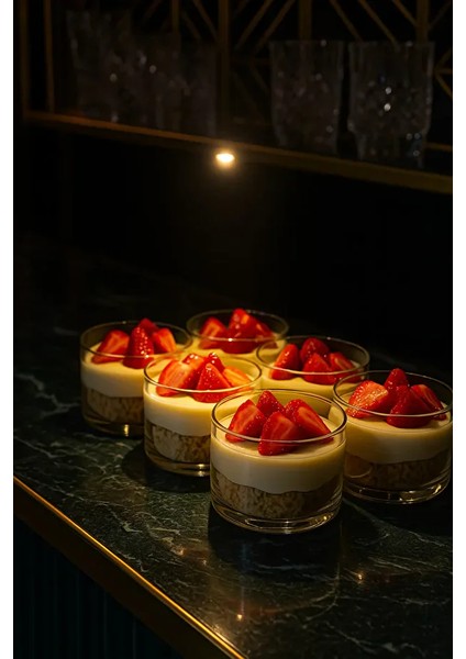 6’lı Yuvarlak Cam Tatlı Sunum Kasesi – Magnolia, Kahvaltı, Çerezlik, Şekerlik fırsatları