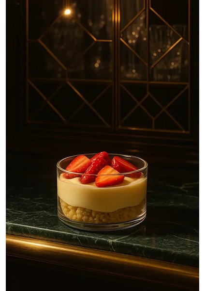 6’lı Yuvarlak Cam Tatlı Sunum Kasesi – Magnolia, Kahvaltı, Çerezlik, Şekerlik