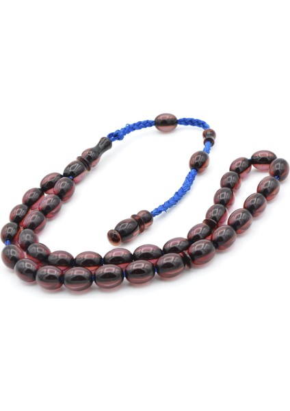 Cüneyd Usta Yapımı Beyzi Mor Sıkma Kehribar Tesbih modelleri