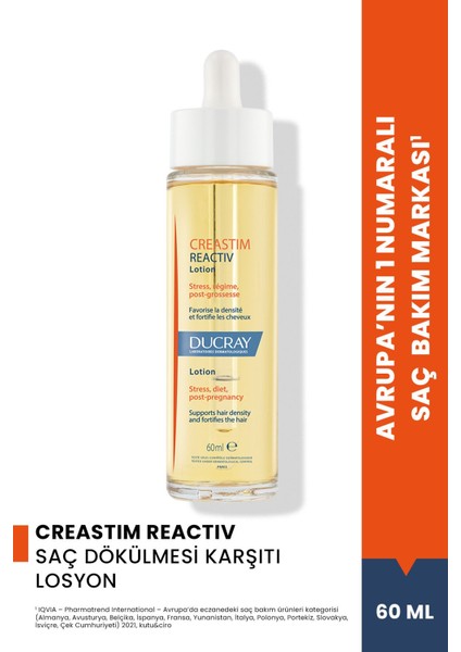 Creastım Reactıv Saç Döküme Karşıtı Losyon 60 ml fiyatları
