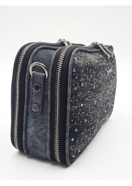 Kriste Bell 7433 Kadın Kot Taşlı Omuz Çantası fırsatları