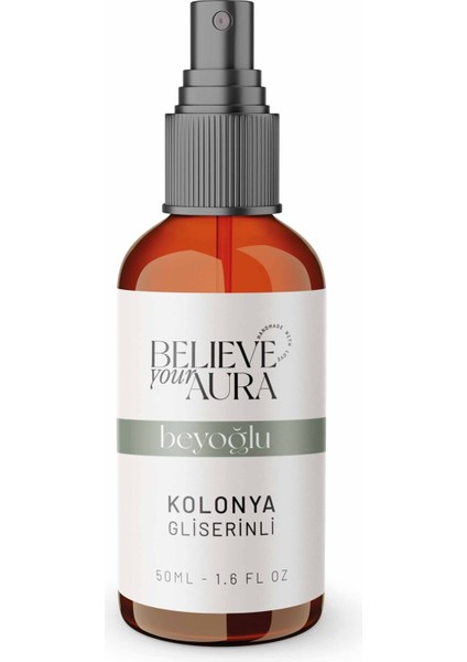 Bitkisel Gliserinli Beyoğlu Kolonyası - 50 ml