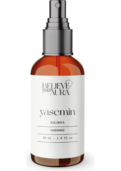 Bitkisel Gliserinli Yasemin Kolonyası - 50 ml