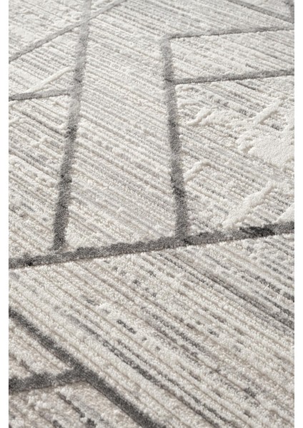 Cotto Motto TT005A Krem Halı Modern Dekoratif Çizgili Pamuk Taban Yıkanabilir Salon Mutfak Halısı fırsatları