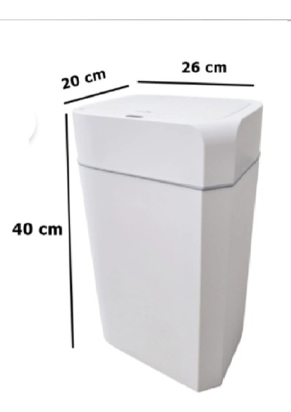 18 Lt Otomatik Sensörlü Tıbbi Atık Kovası 18 Lt Otomatik Sensörlü Tıbbi Atık Kutusu Antibakteriyel fırsatları