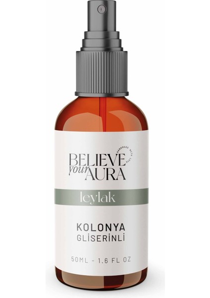 Bitkisel Gliserinli Doğal Leylak Kolonyası - 50 ml