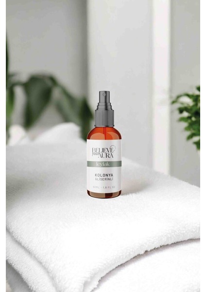 Bitkisel Gliserinli Doğal Leylak Kolonyası - 50 ml fırsatları