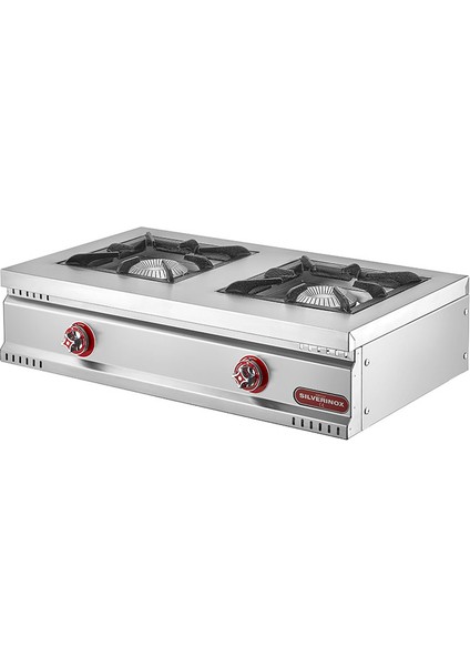 Isıkgaz Çift Gözlü Midi Model Set Üstü Ocak