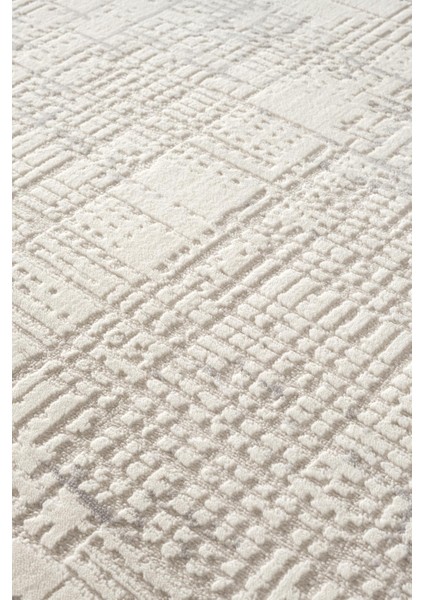 Cotto Motto TT004A Krem Halı Modern Desen Pamuk Taban Yıkanabilir Salon Mutfak Oturma Odası Halısı fırsatları