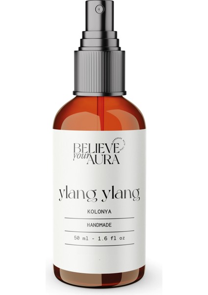 Bitkisel Gliserinli Ylang Ylang Kolonyası - 50 ml