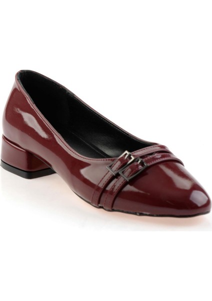 Bordo Kadın Klasik Topuklu Ayakkabı K01213035398 fiyatları