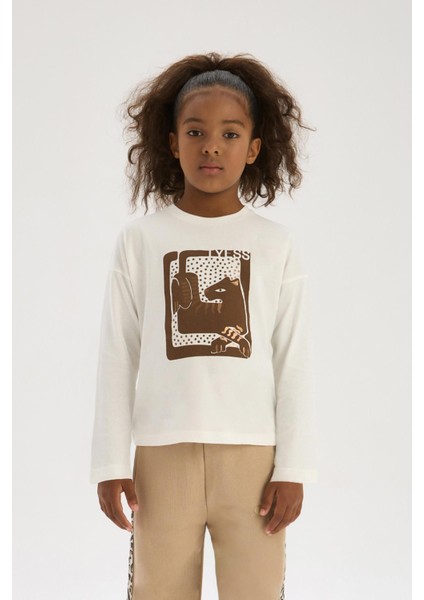 Bg Store Kız Çocuk Ekru Tshirt fiyatları