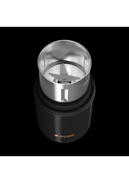 Kahve Öğütücü Paslanmaz Çelik Bıçak Dokunmatik Bas-Çek Teknoloji Barista Kalitesinde Öğütme