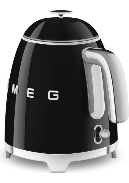 50 Style Retro Siyah Mini Kettle 0.8 lt