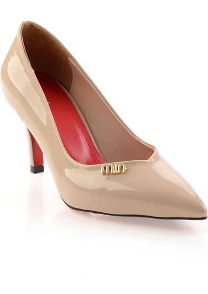 Bej Kadın Klasik Topuklu Ayakkabı K01231461298 fiyatları