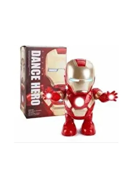 Iron Man Dans Eden Figür Oyuncak 6 - 10 Yaş İçin Hediyelik Eğlenceli Karakter