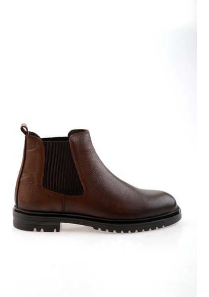 Taba Hakiki Deri Erkek Bot & Bootie E02593411640
