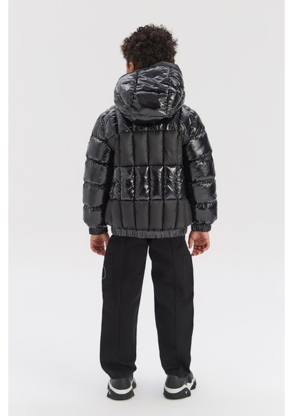 Bg Store Erkek Çocuk Siyah Mont fırsatları