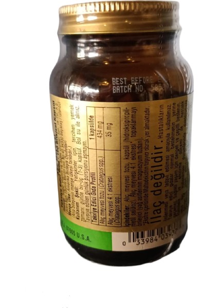 Hawthorne Berry 100 Kapsül fiyatları