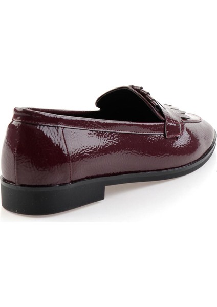 Bordo Kadın Loafer Ayakkabı K01212011012 modelleri