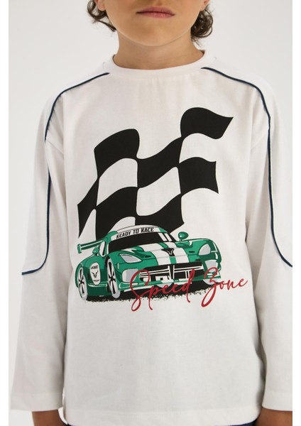 Bg Store Erkek Çocuk Beyaz Tshirt modelleri