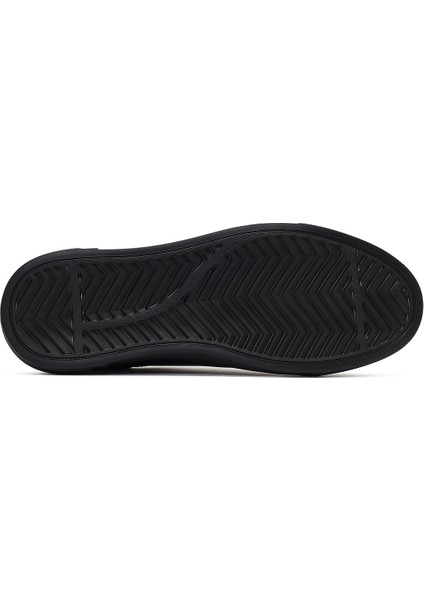 Erkek Siyah Bağcıklı Deri Sneaker 25WFD681318 fırsatları
