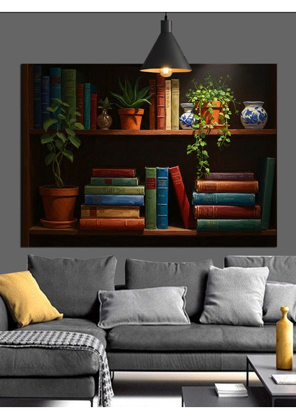 Kitaplık ve Dekoratif Objeler Dekoratif Kanvas - Mdf Ahşap Tablo indirimleri